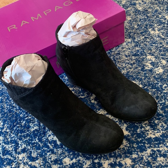 Rampage “Jabby” Wedge Ankle Boots - Picture 5 of 8